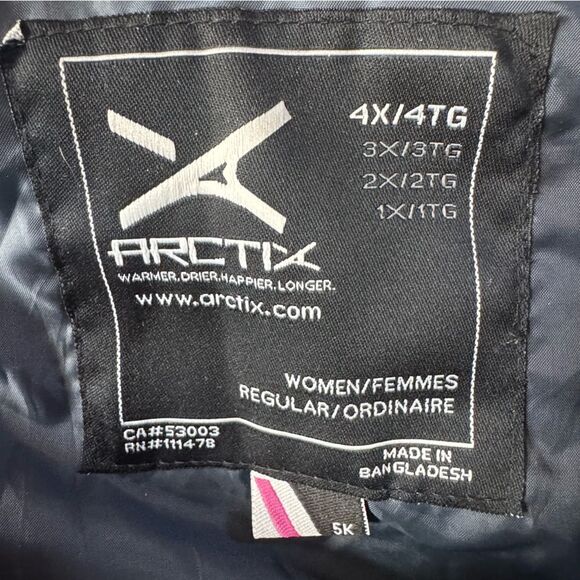Arctix | Women's Essential Insulated Bib Overalls Sz 4X - Picture 4 of 13